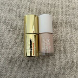 Olive & June Top Coat & Pink Nailpolish